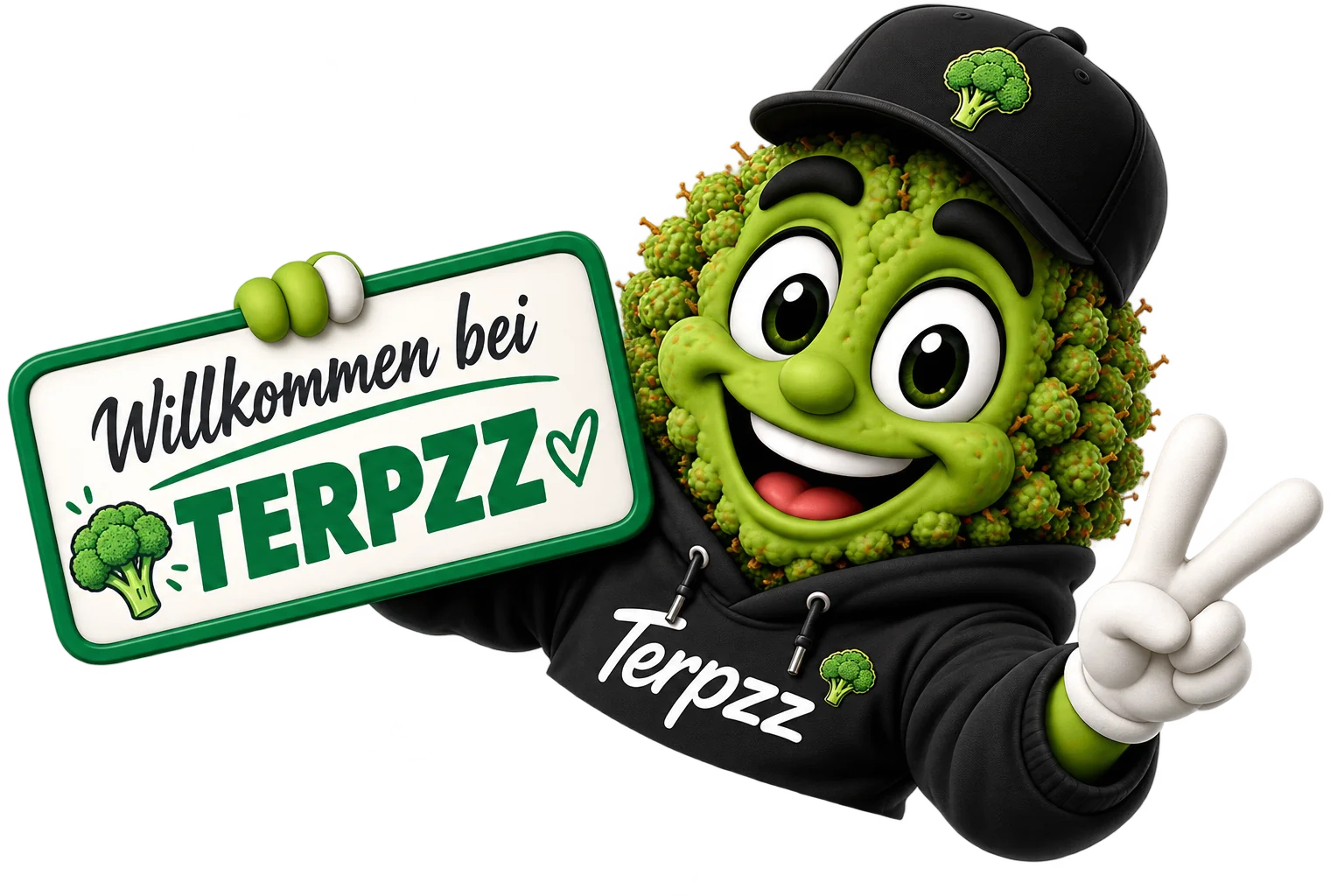 Terpzzi begrüßt Besucher bei TERPZZ